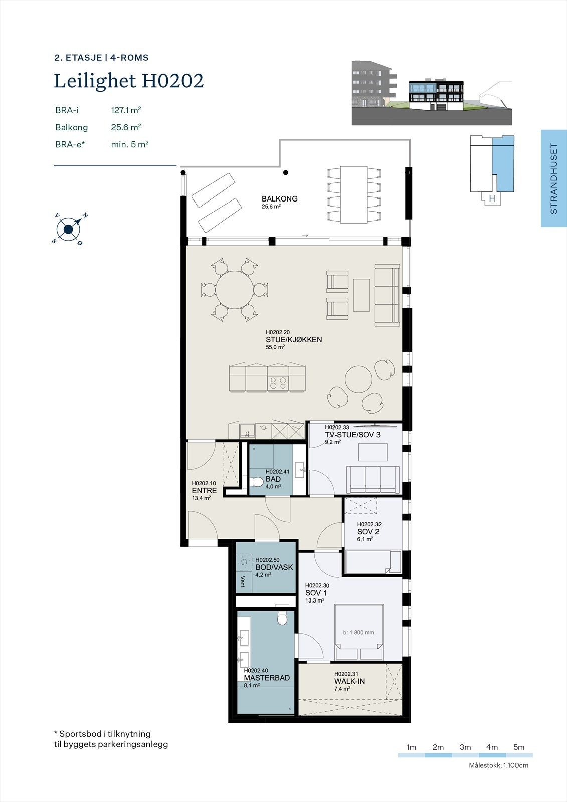 Plantegning S202 Galleribilde