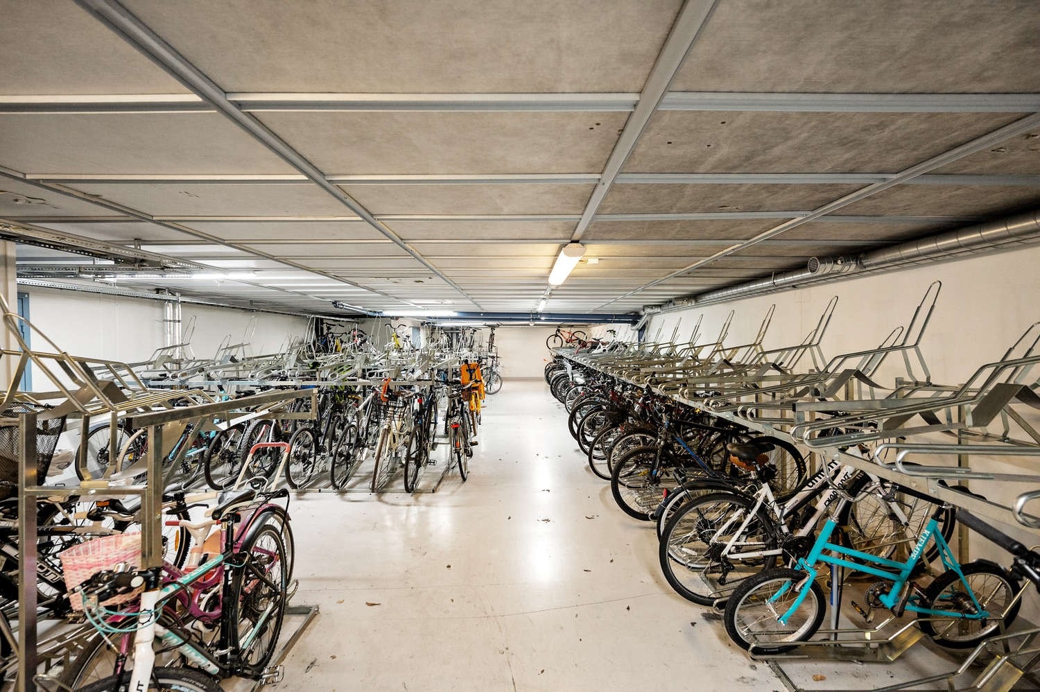 Felles sykkelrom Galleribilde