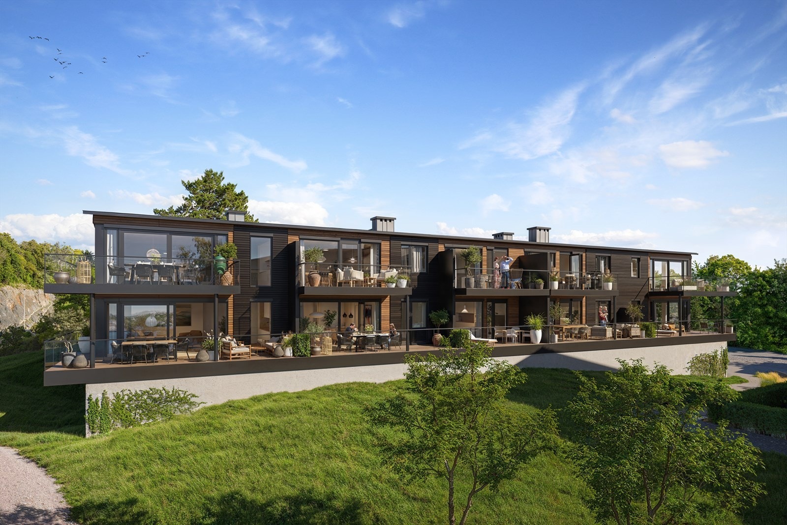 Promenaden Galleribilde