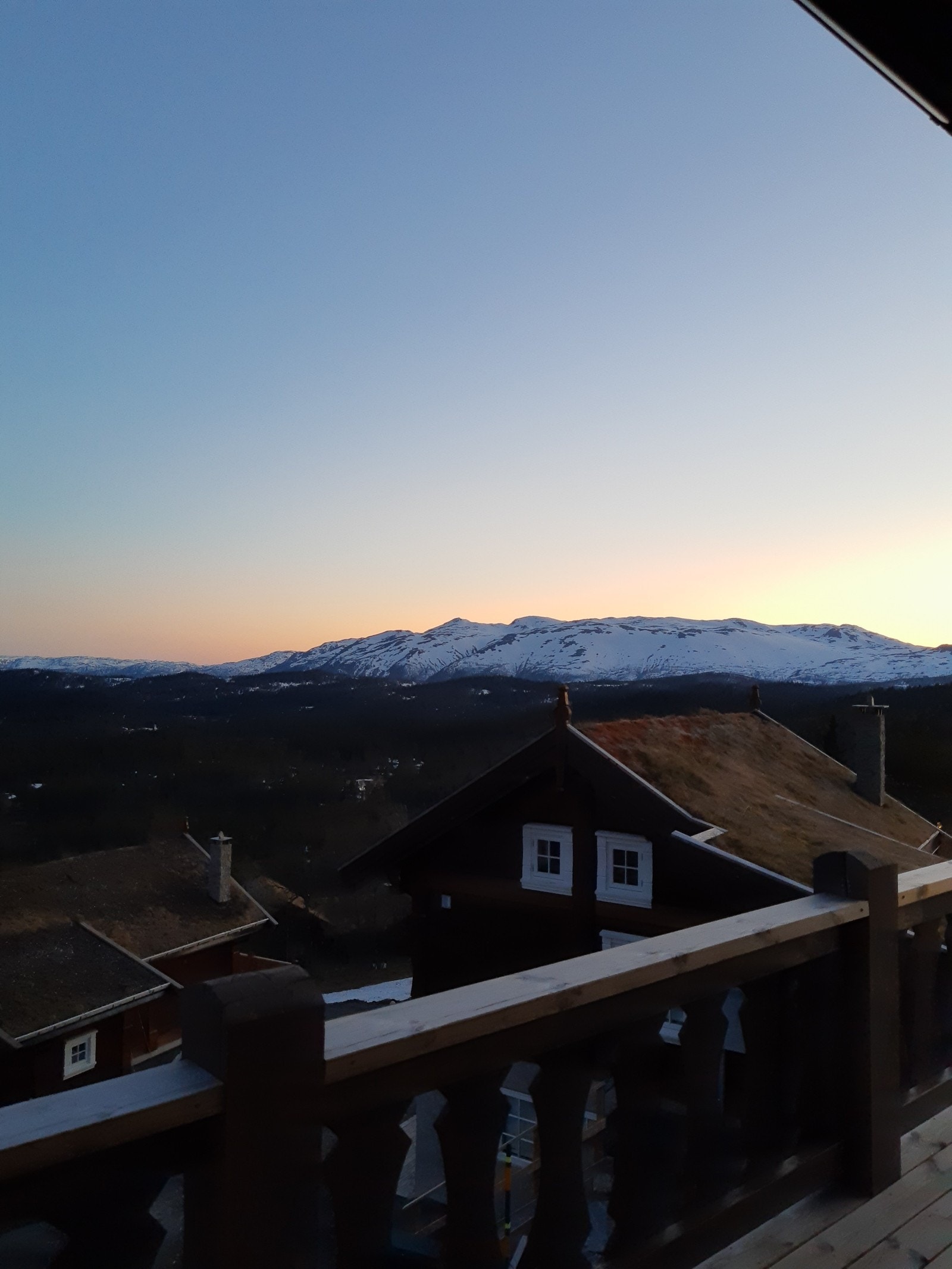 Utsikt sommer Galleribilde