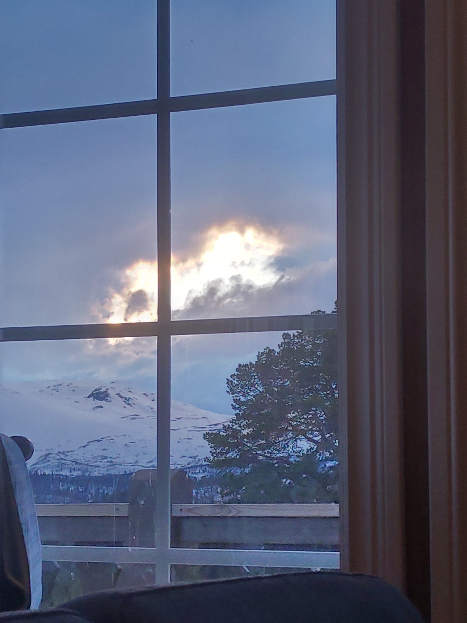 Utsikt fra stue Galleribilde