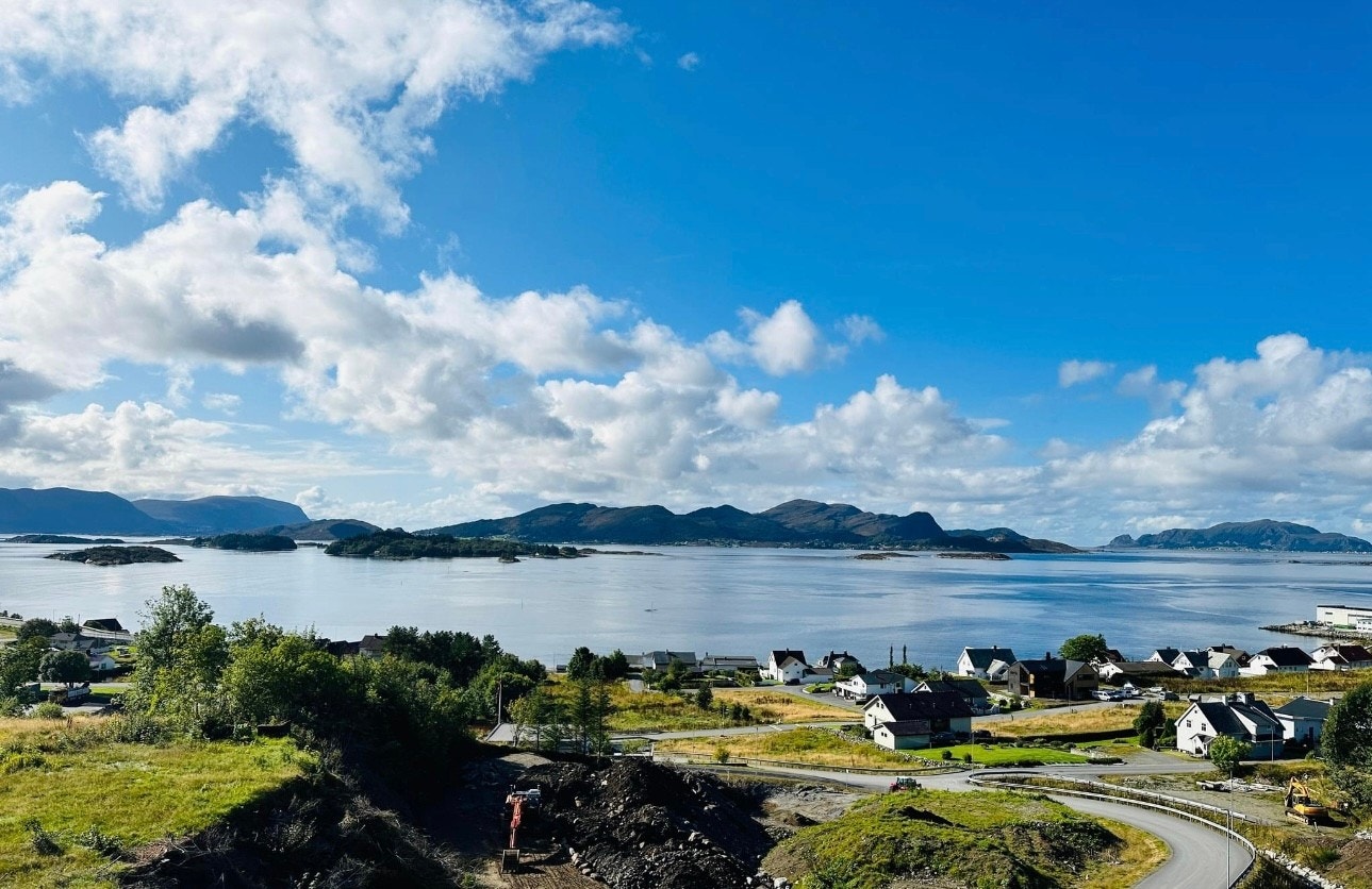 Nydelig utsikt frå bygget Galleribilde