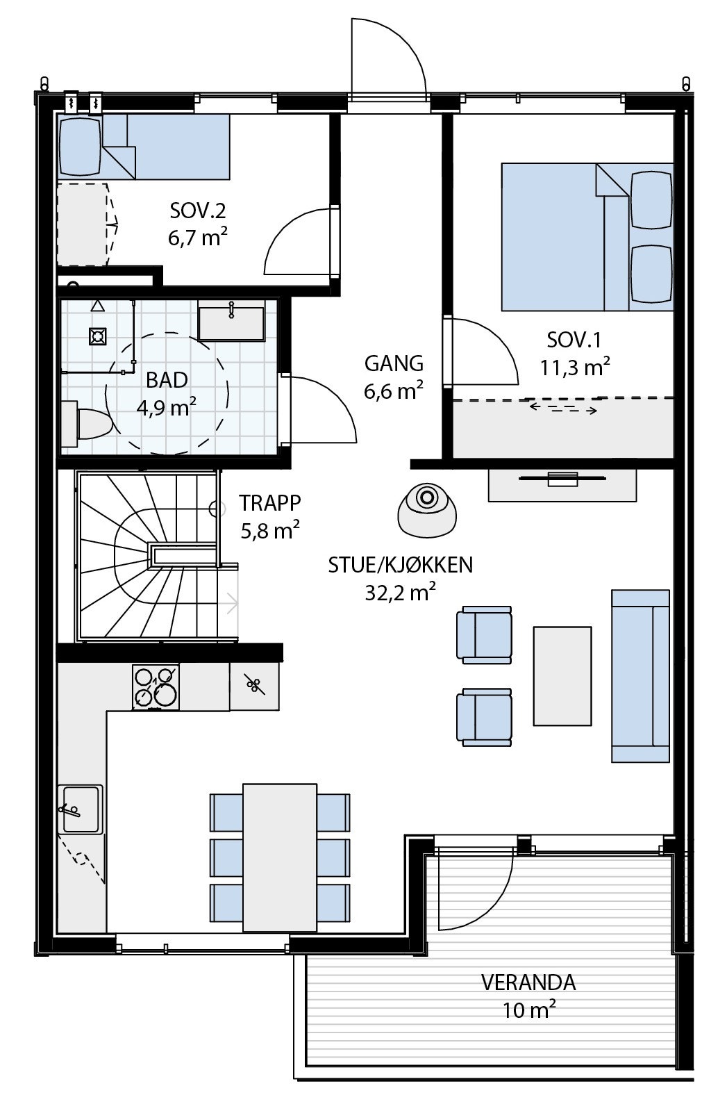 Plan 1.etg Galleribilde