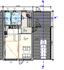 Plan 1. etasje Berglia 57b Galleribilde