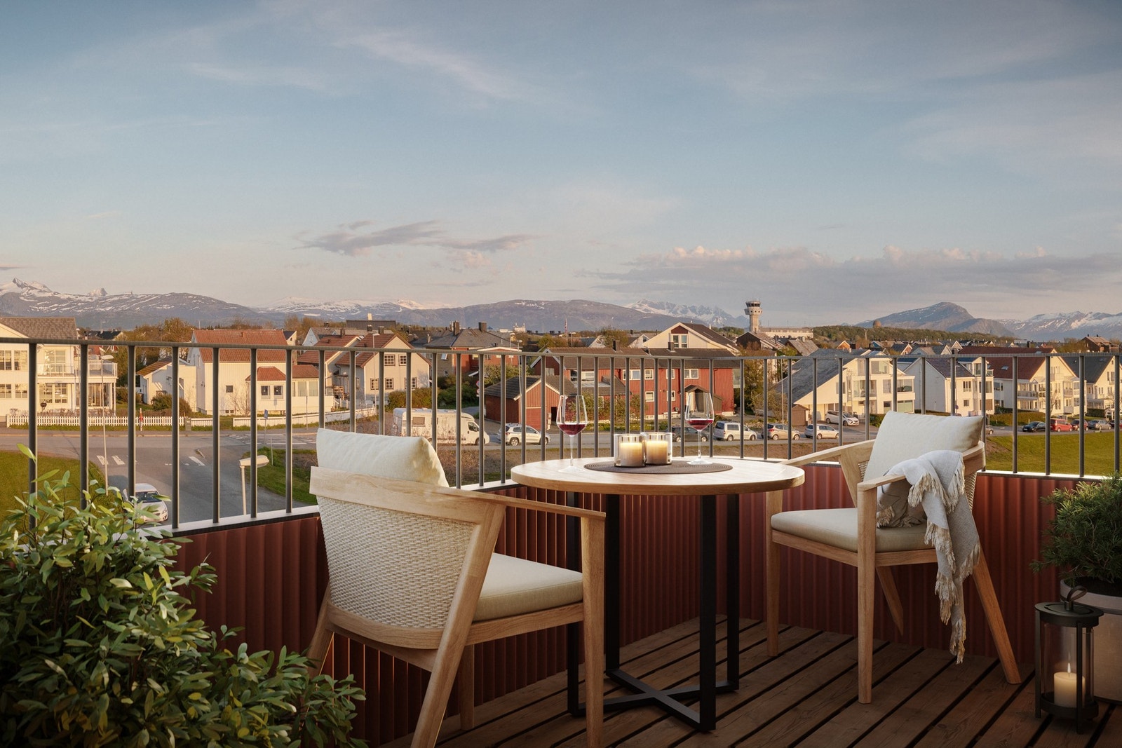 Boligenes beliggenhet er tett på blant annet et stort parkområde, barnehage, lekeplass, spisesteder, bystrand, fotballbane, kulturscene og en befriende havutsikt. Galleribilde