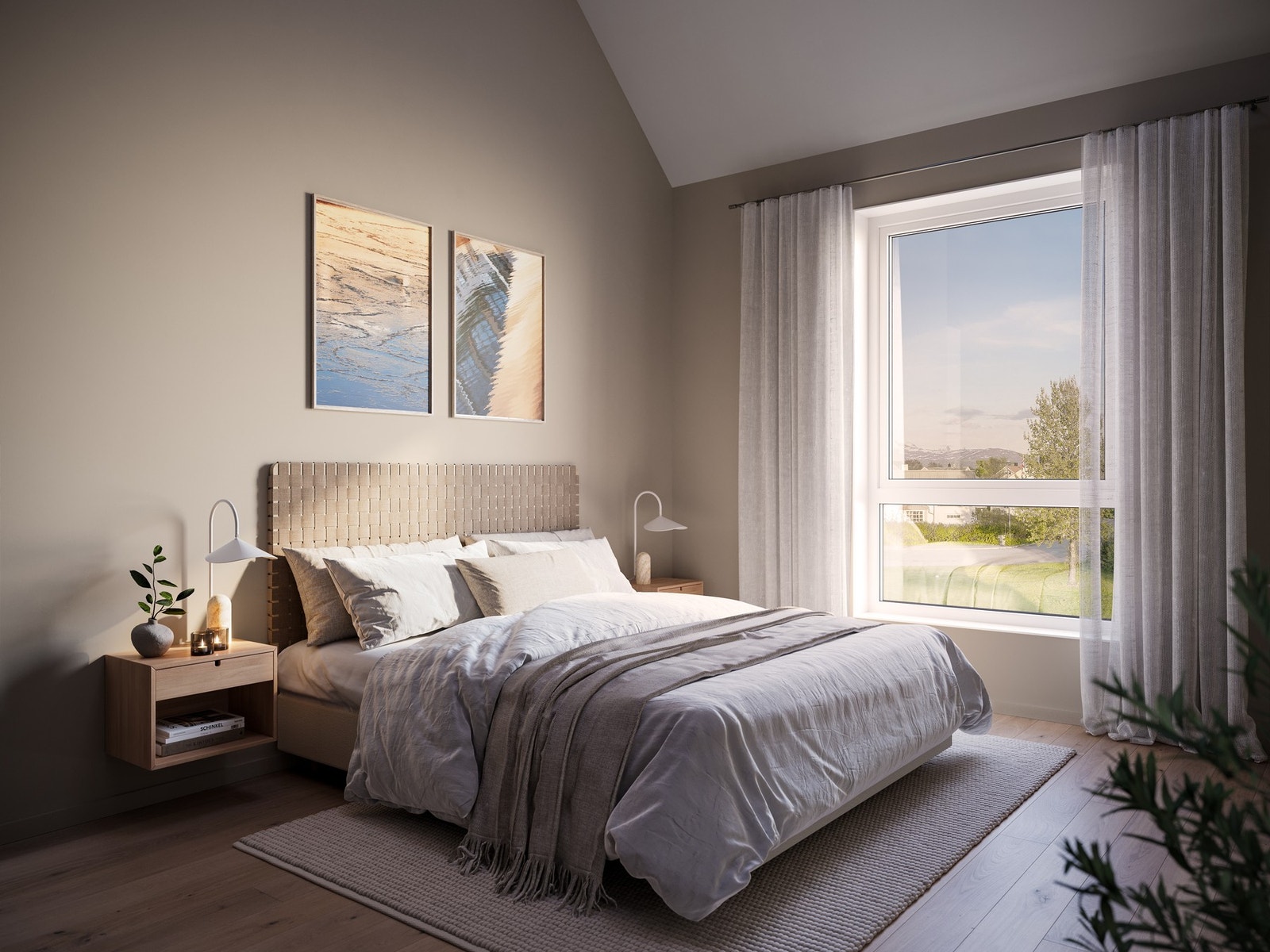 Du velger selv om du
vil ha rolige, dempete farger for å få energi eller om det er de sterke fargene som gir deg påfyll. Galleribilde