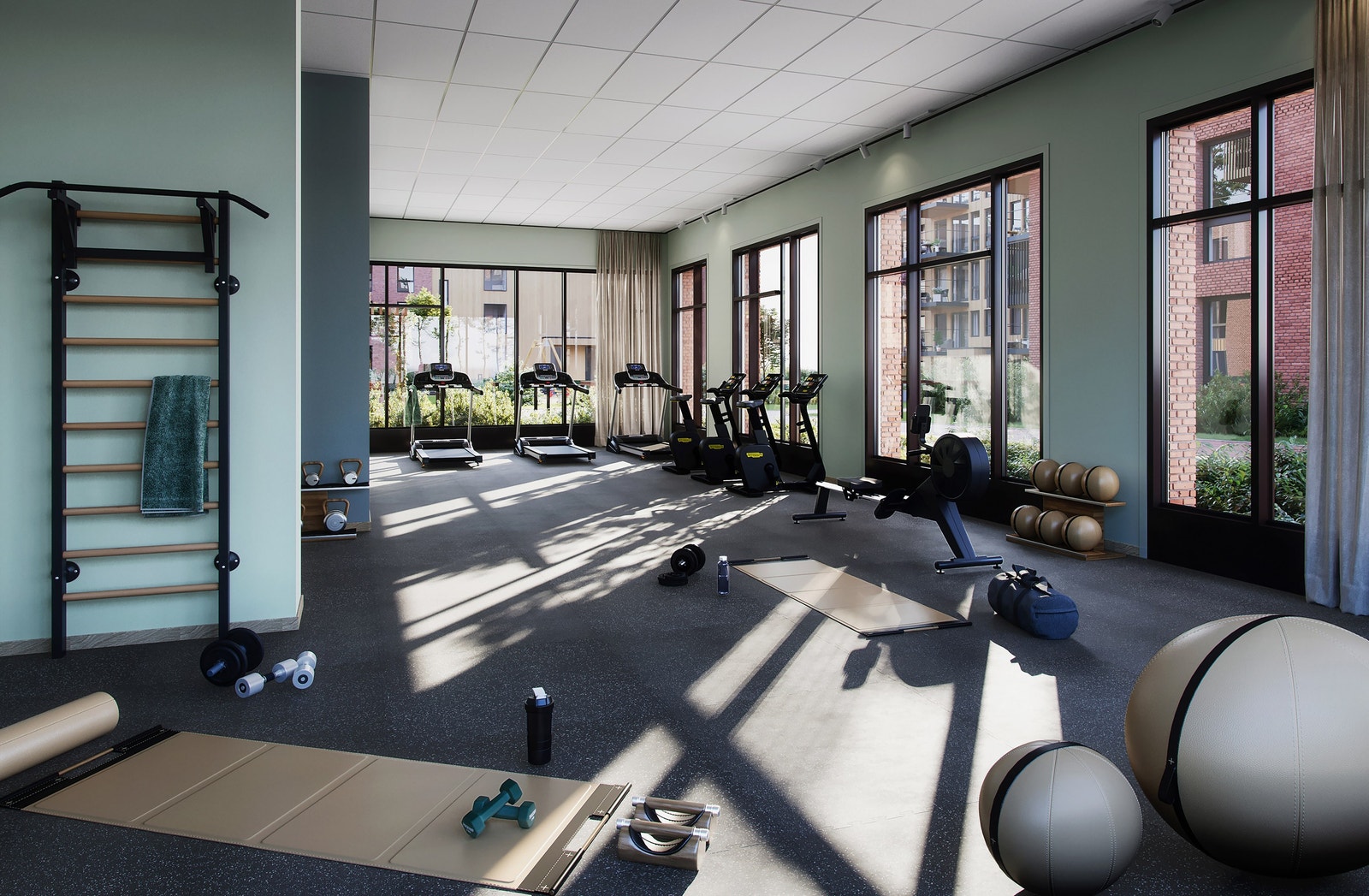 Tilgang til eget velutstyrt treningsrom. Galleribilde