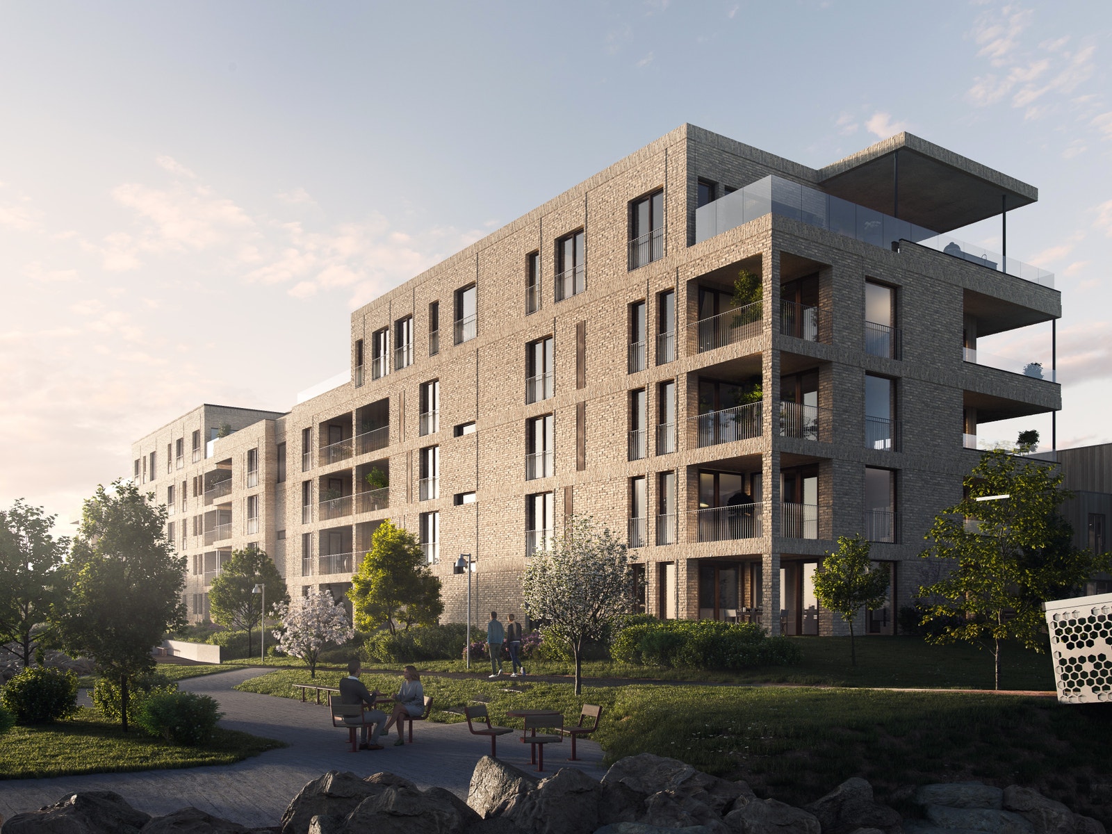 Fjordtunet 3 ligger ytterst på Fjordtunet. Endringer vil forekomme. Galleribilde