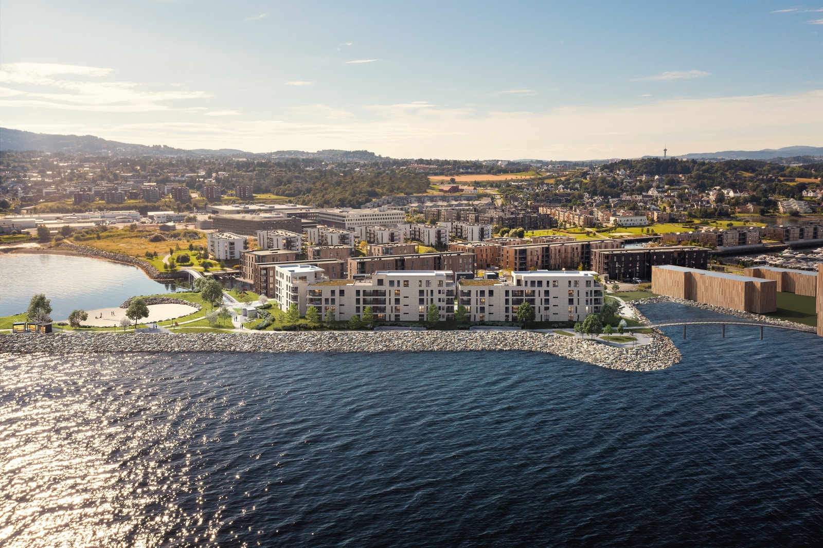 Fjordtunet ligger helt ytterst på Fullriggerøya - og har en helt unik beliggenhet. Galleribilde