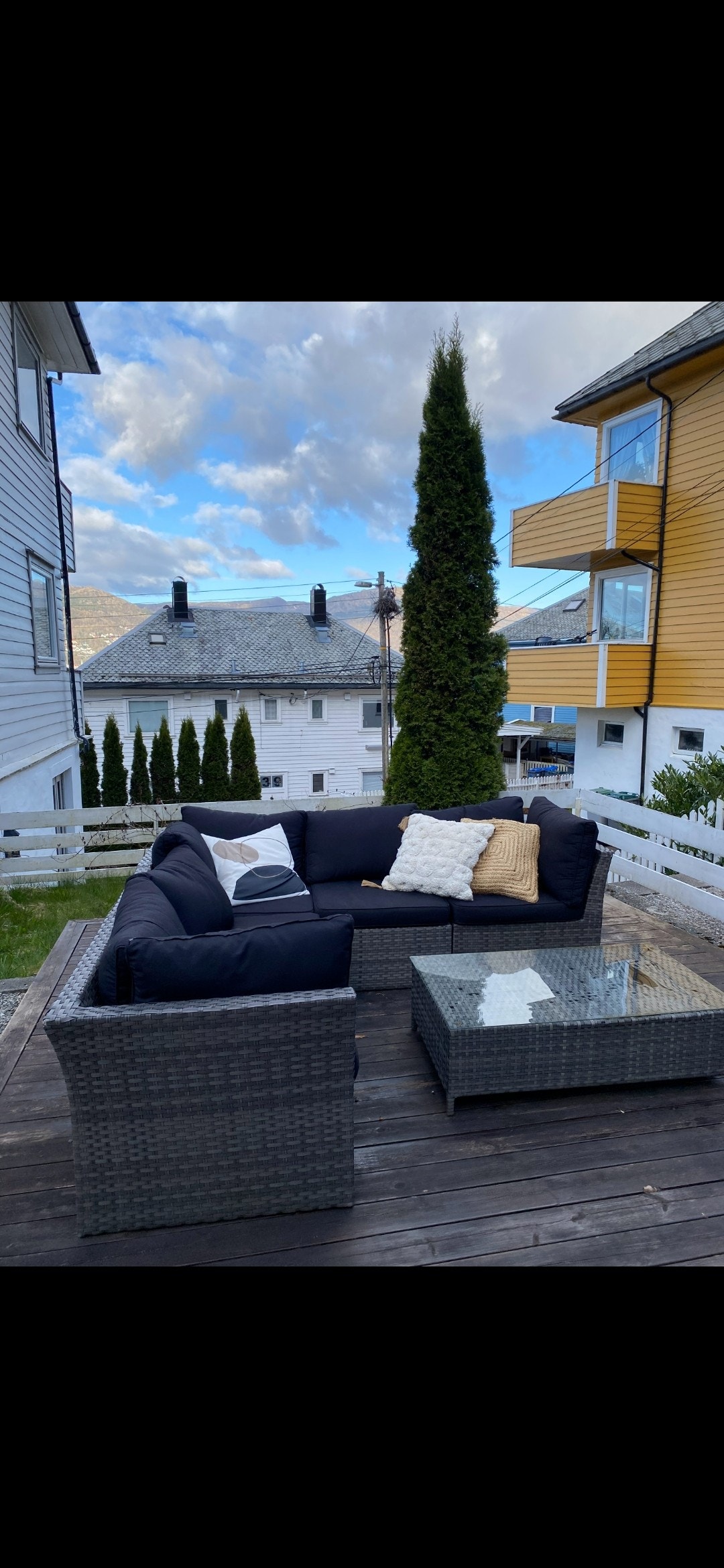 Felles terasse Galleribilde