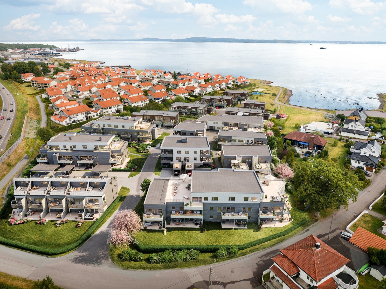 Her kan du glede deg over sjønær beliggenhet. Galleribilde