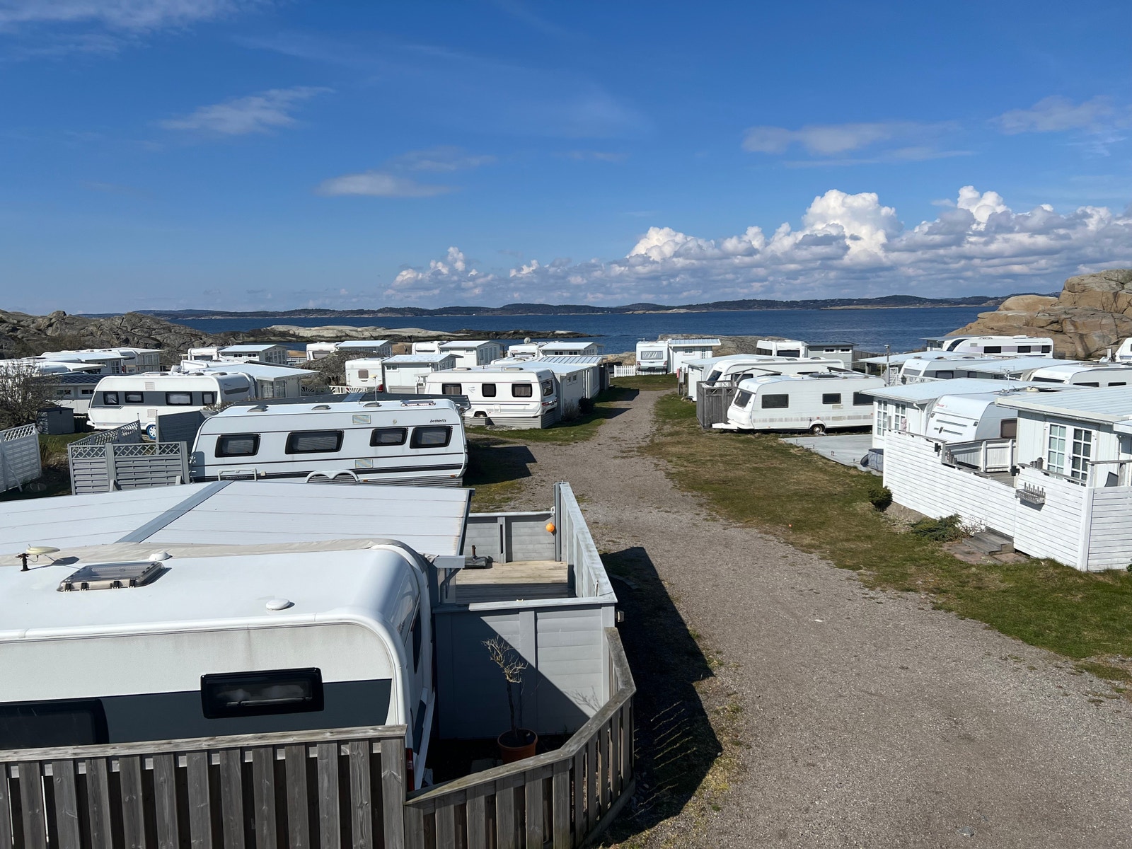 Utsikt fra stue mot Vestfjorden Galleribilde