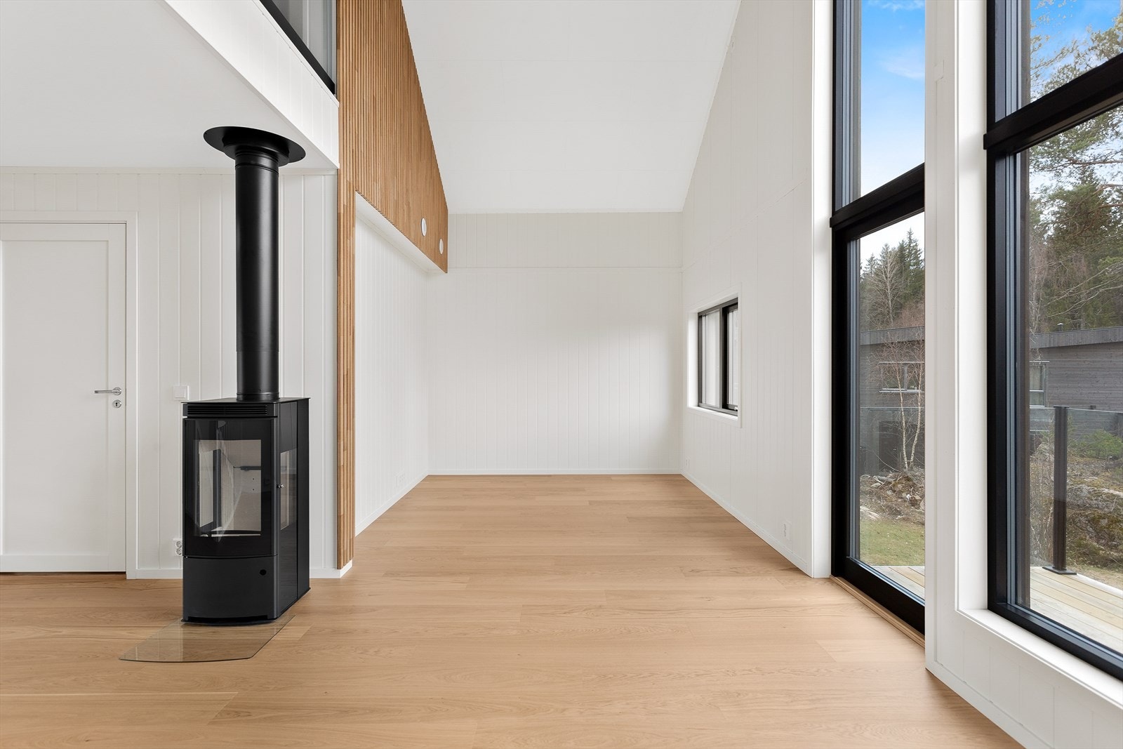 Stue med god takhøyde. Bolig nr. 46. Galleribilde