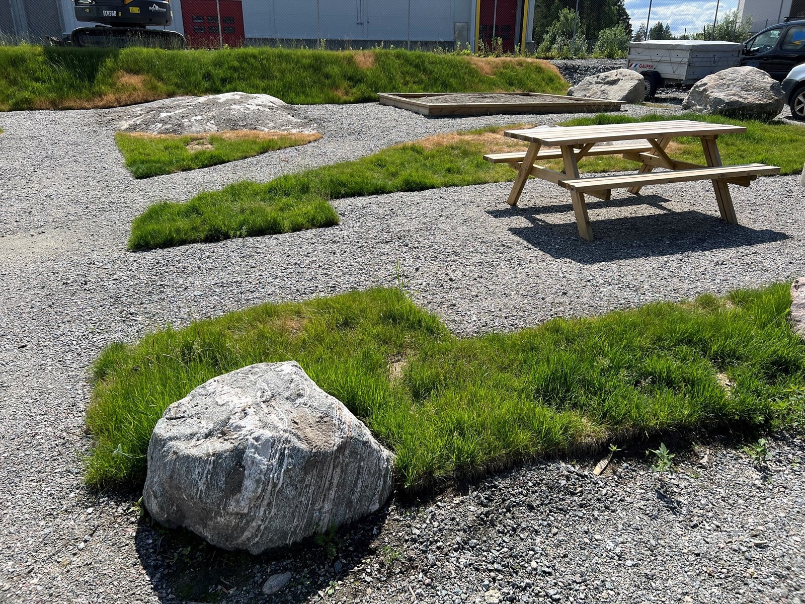 Uteområde. Galleribilde