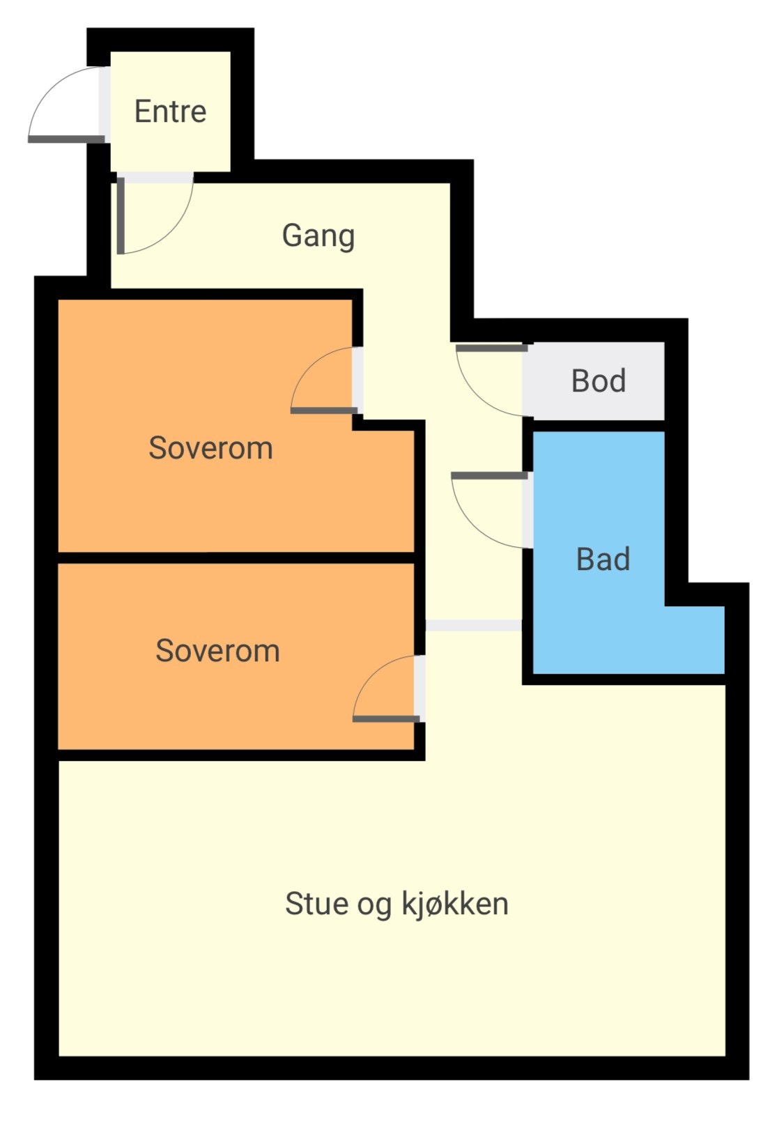 Plantegning Galleribilde