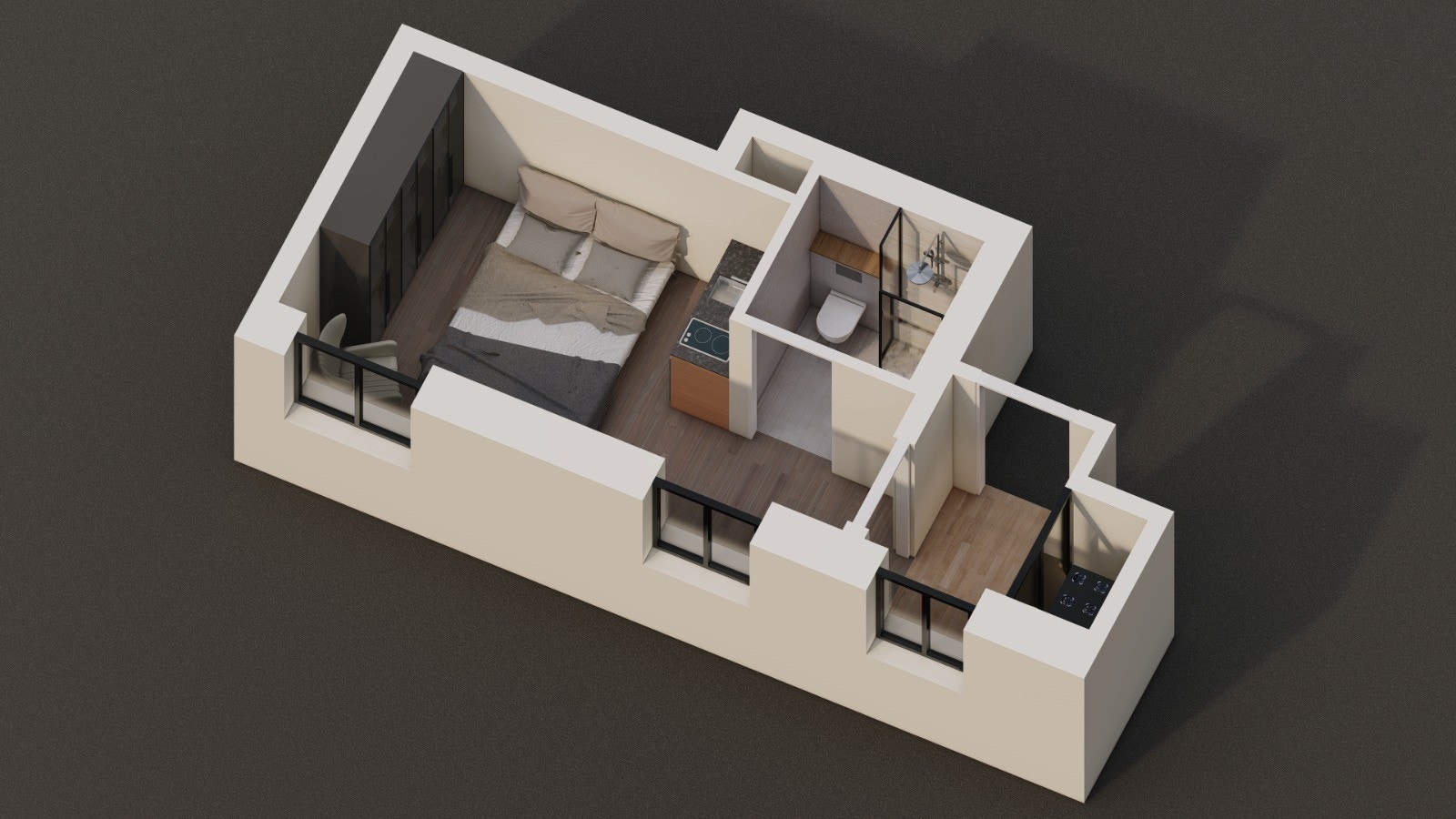 Illustrasjon av plantegning, kan være avvik. Galleribilde