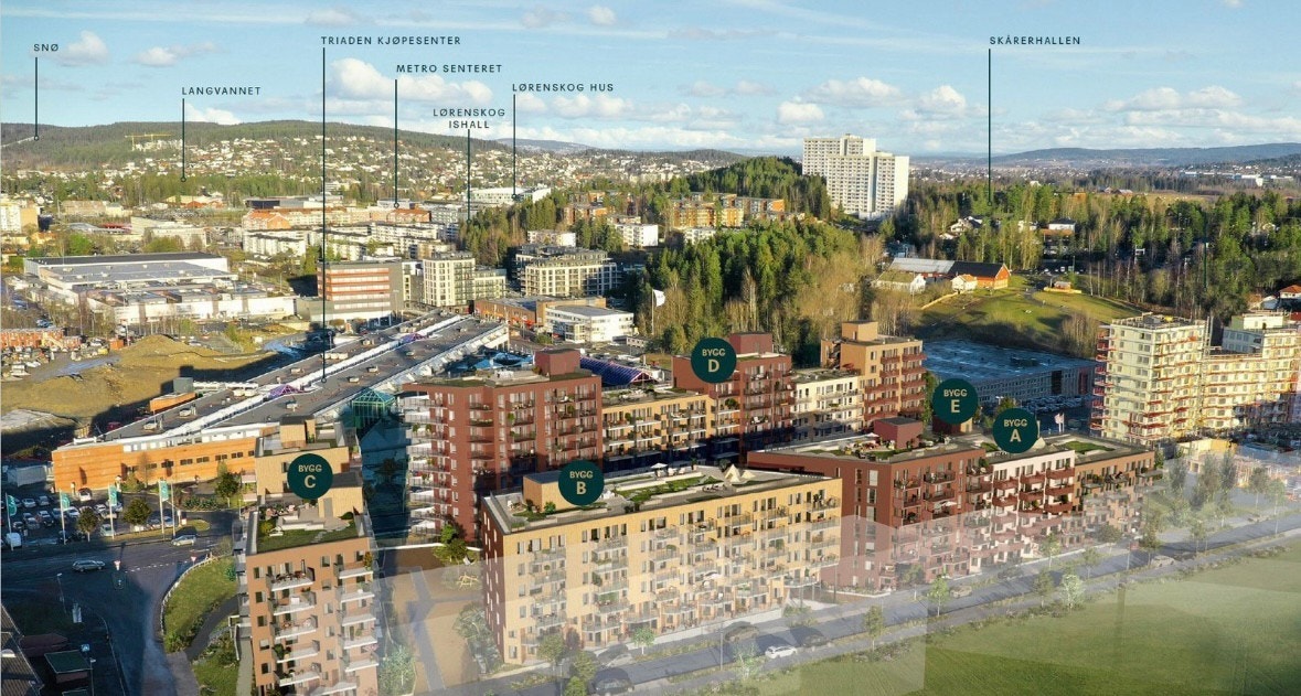 Illustrasjon prospekt Galleribilde