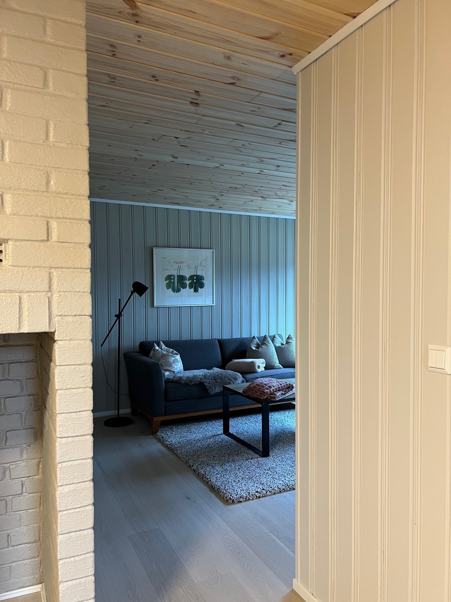 Stua sett fra kjøkken Galleribilde