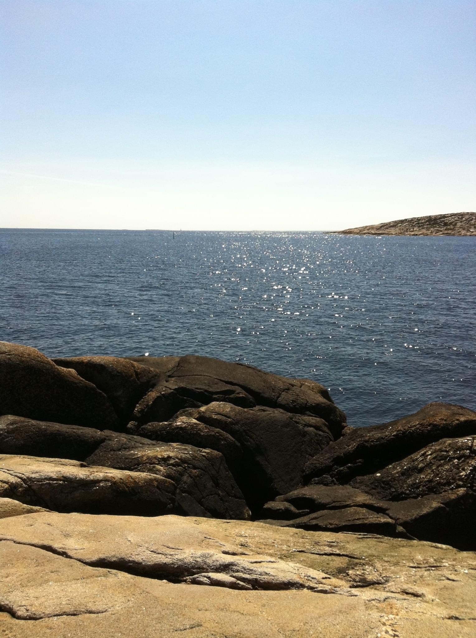 Badeplass på svaberg Galleribilde