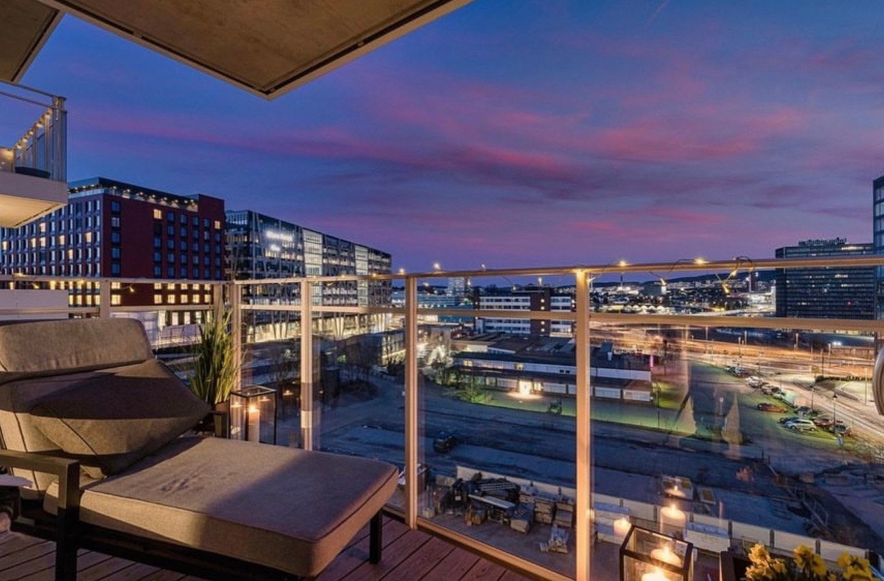 Utsikt fra Balkong-Soverom Galleribilde