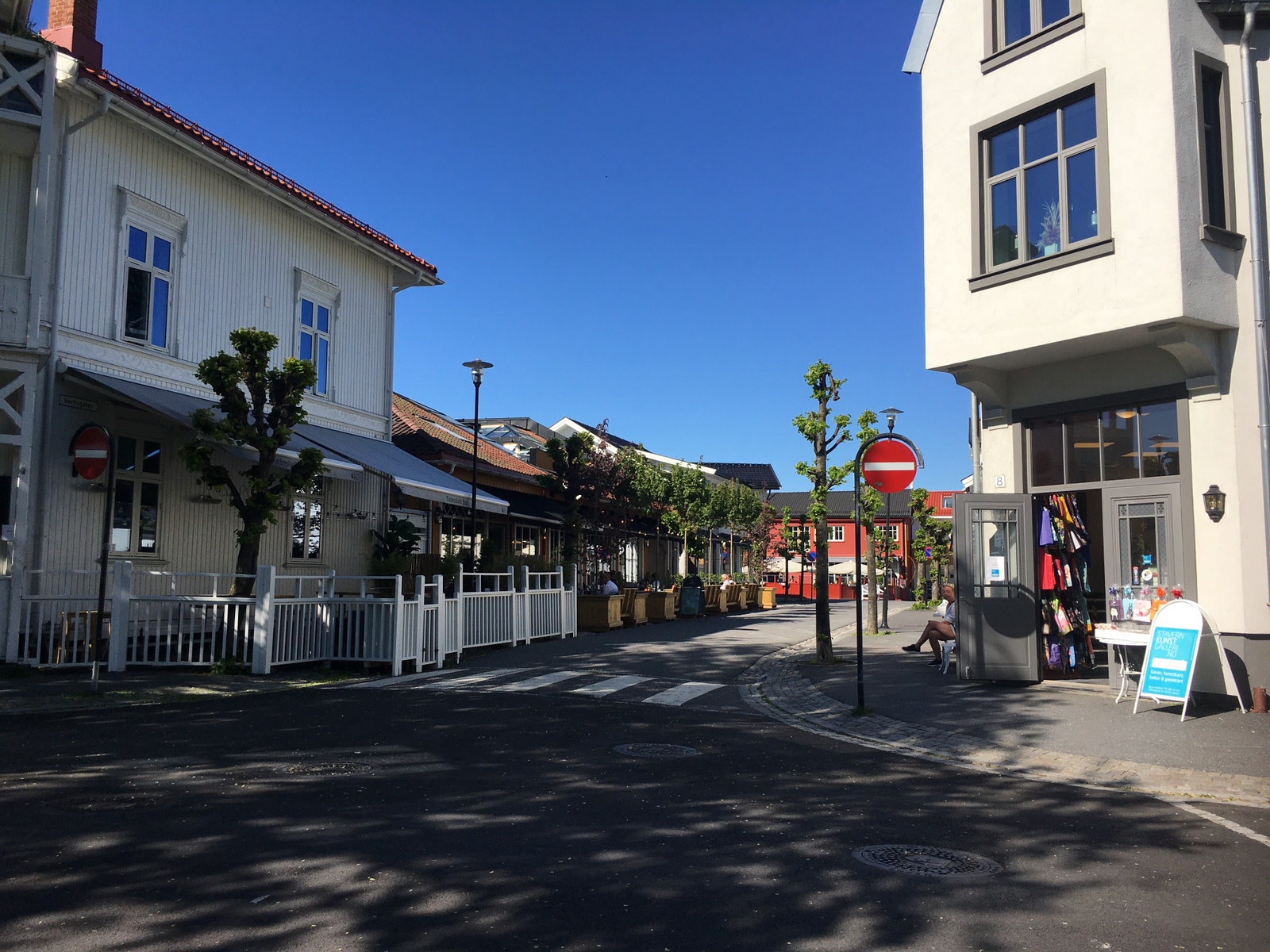 Gateliv i Stavern Galleribilde