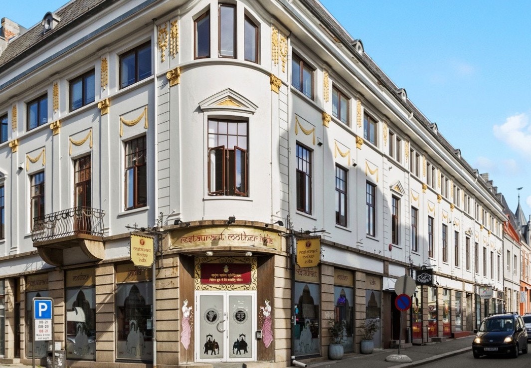 Utvendig fasade - nyoppusset Galleribilde