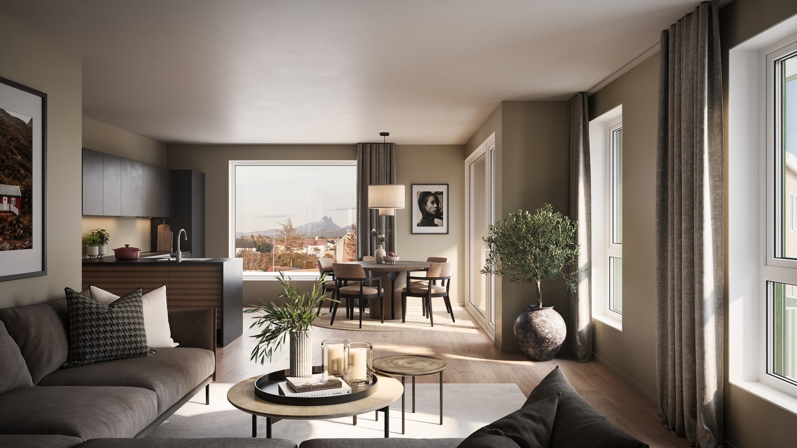 Den mørke og eksklusive stilen er en av de store trendene nå. Kanskje dette kan bli din stil? Galleribilde