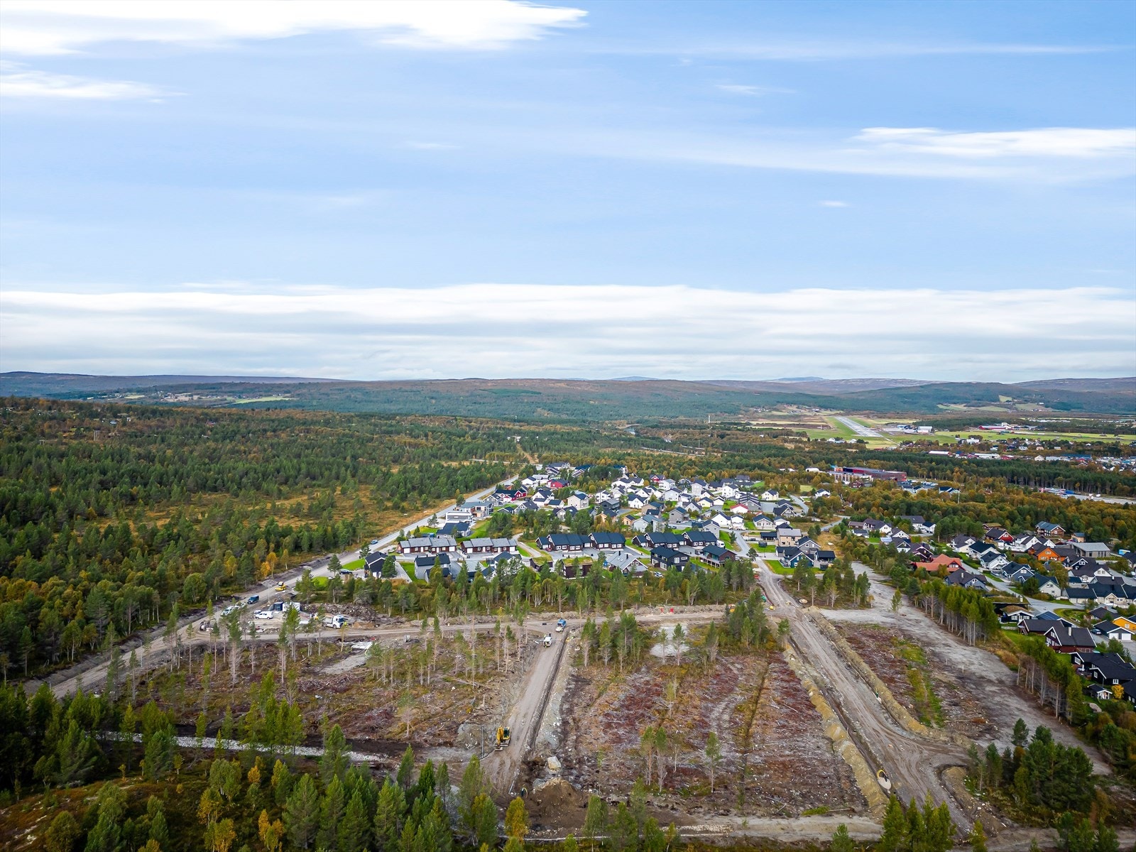 Dronefoto. Galleribilde