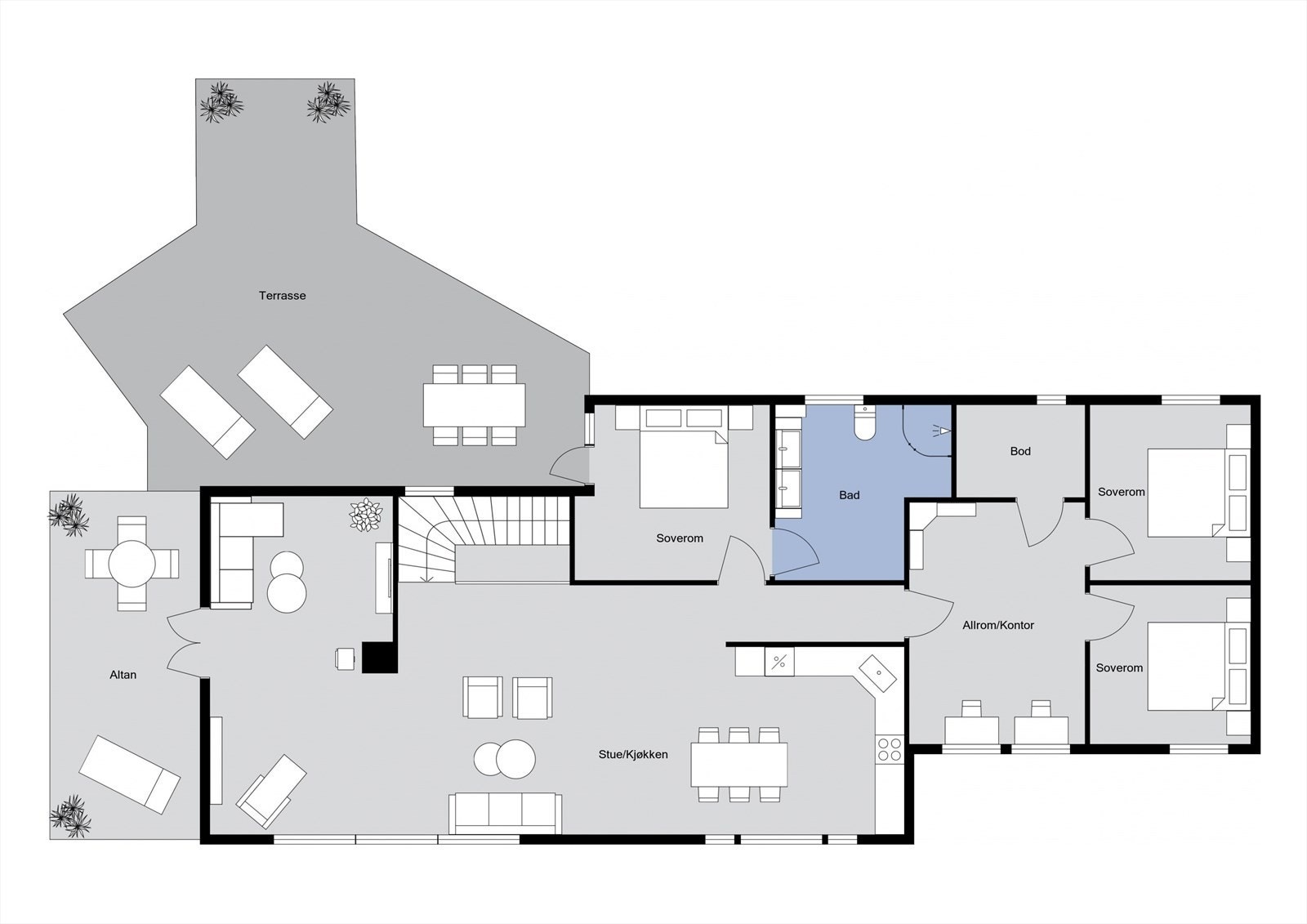 Hovedetasje Galleribilde