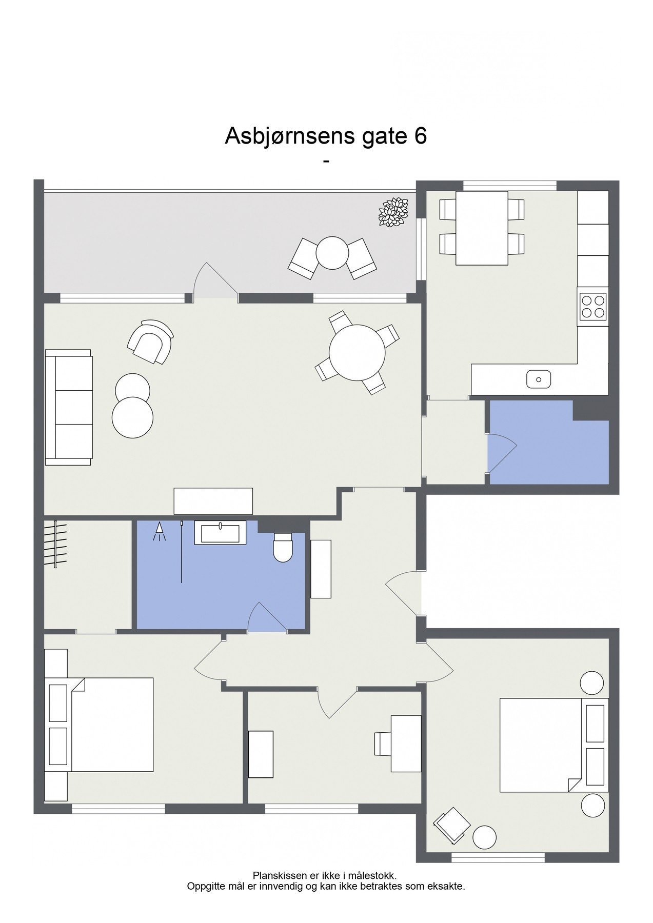 Plantegning Galleribilde