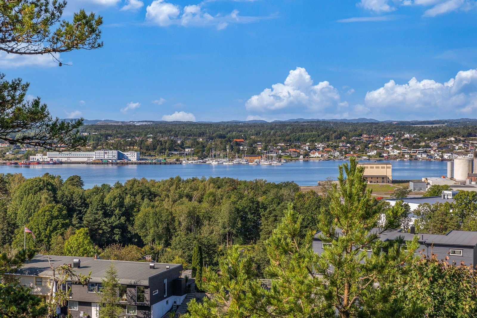 Mange fantastiske utsiktspunkter ved eiendommen Galleribilde