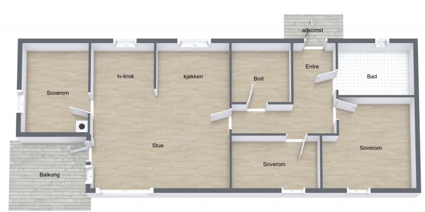 Planløsning Galleribilde