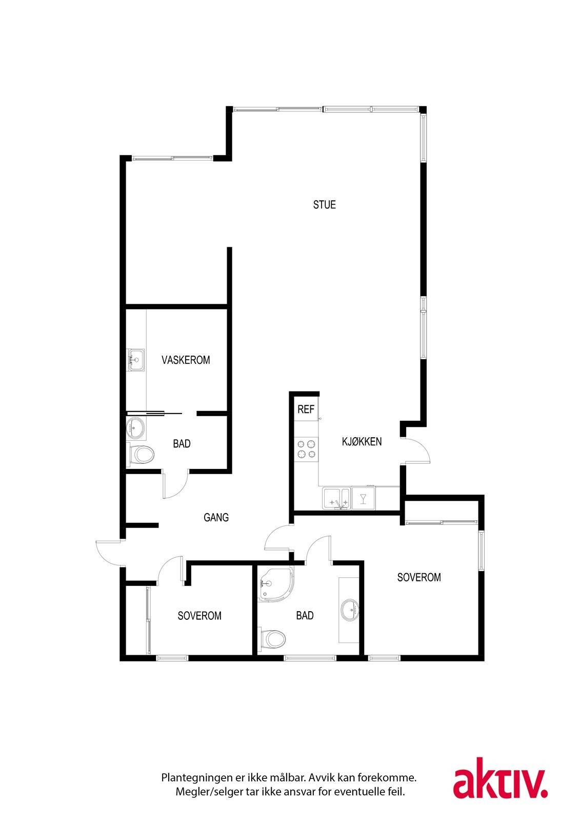 Plantegning. Galleribilde