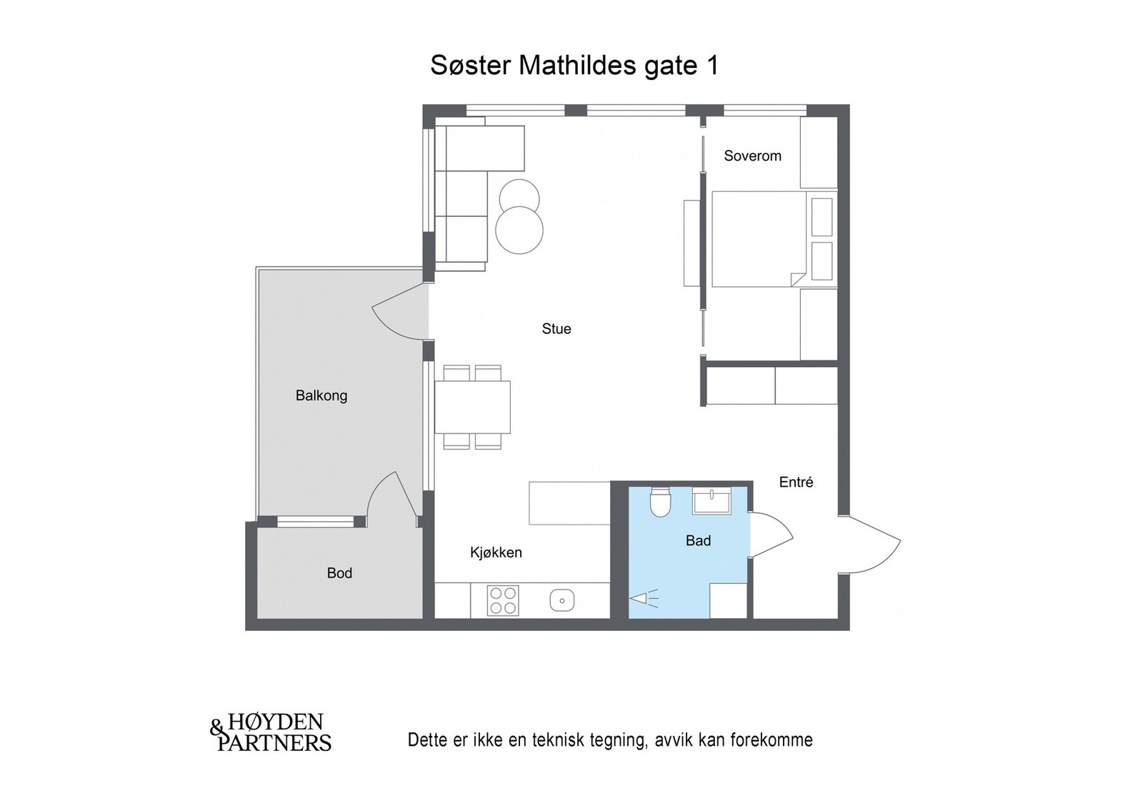 Plantegning. Galleribilde