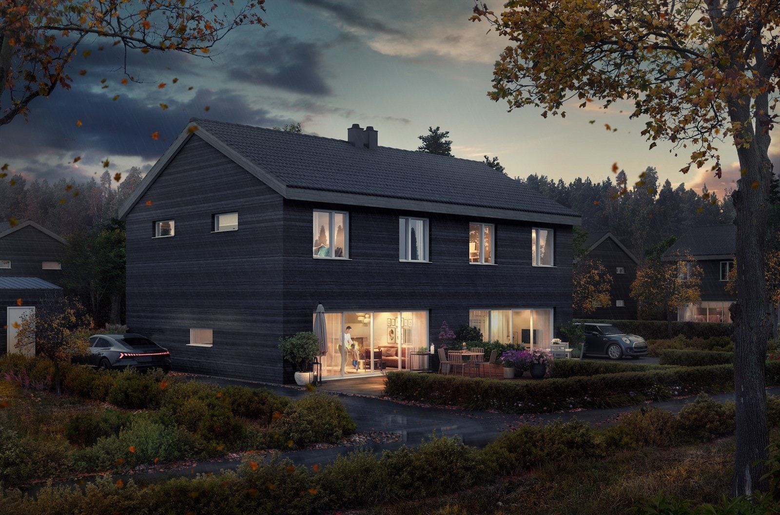 Rammetillatelse tomannsbolig - Illusjon bilder Galleribilde