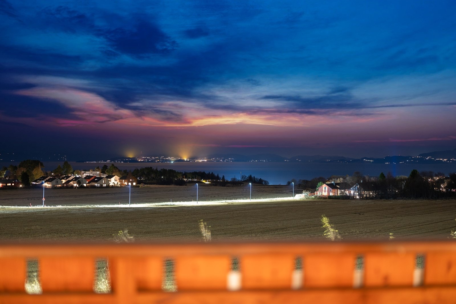Her får du en fantastisk utsikt over Trondheimsfjorden. Galleribilde