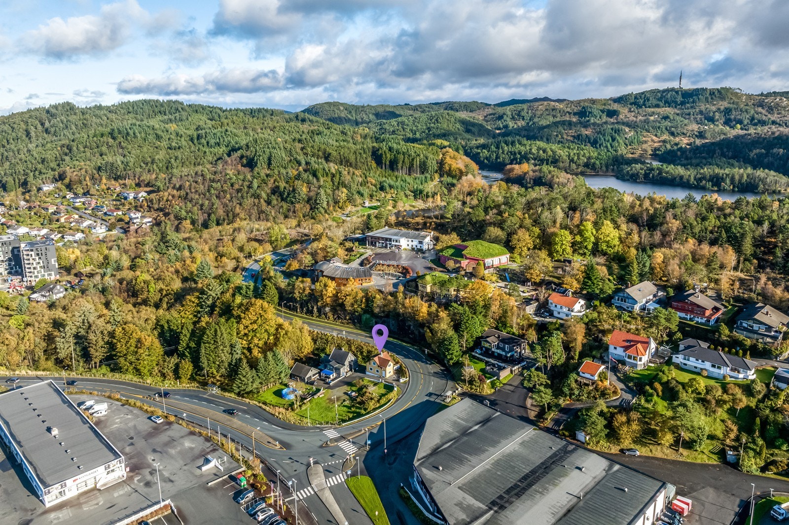 I svingen ved Bohus Galleribilde