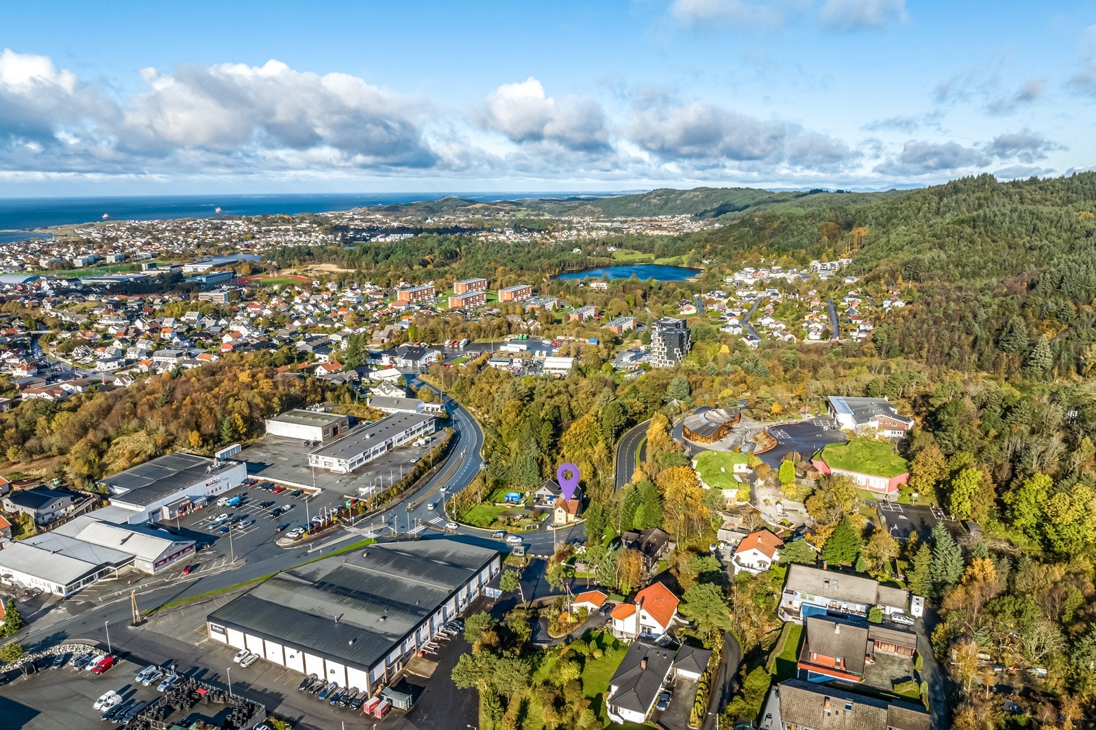 Nær skole og barnehage Galleribilde