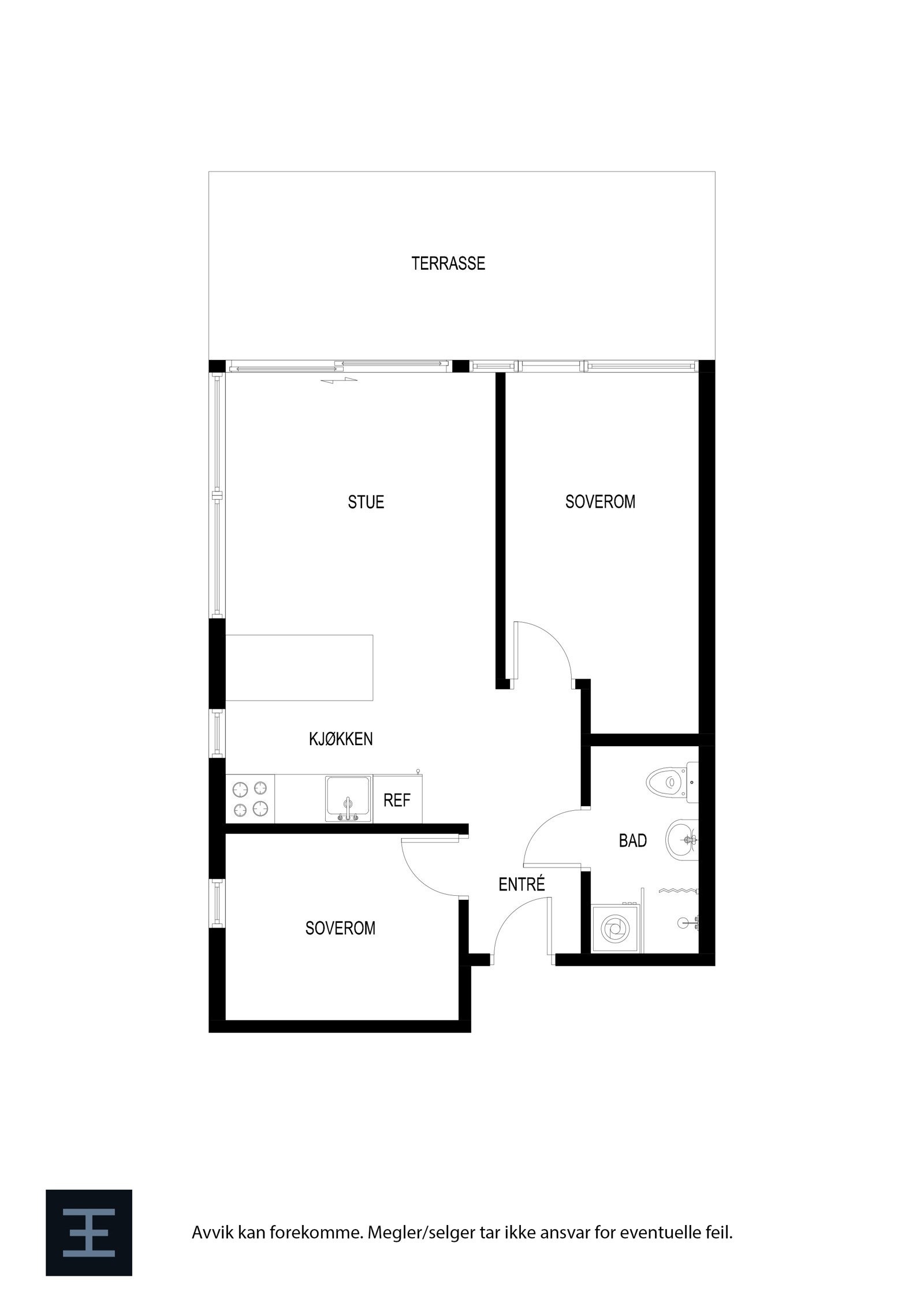 Plantegning | Ankerplassen 10 Galleribilde
