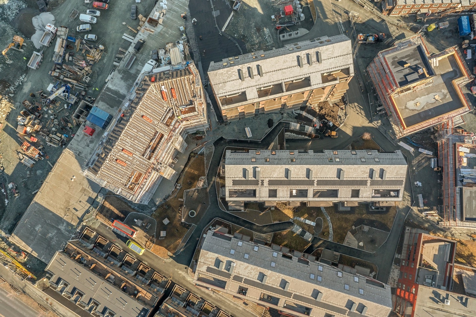 Leiligheten ligger flott til i et nyetablert og spennende boligområde på Lade. Galleribilde