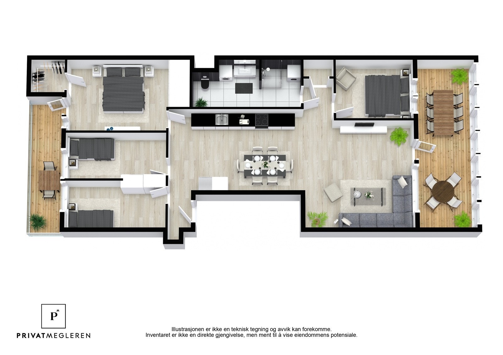 Plantegning. Galleribilde