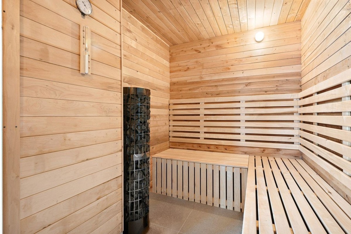 Egen badstue på takterrassen. Galleribilde