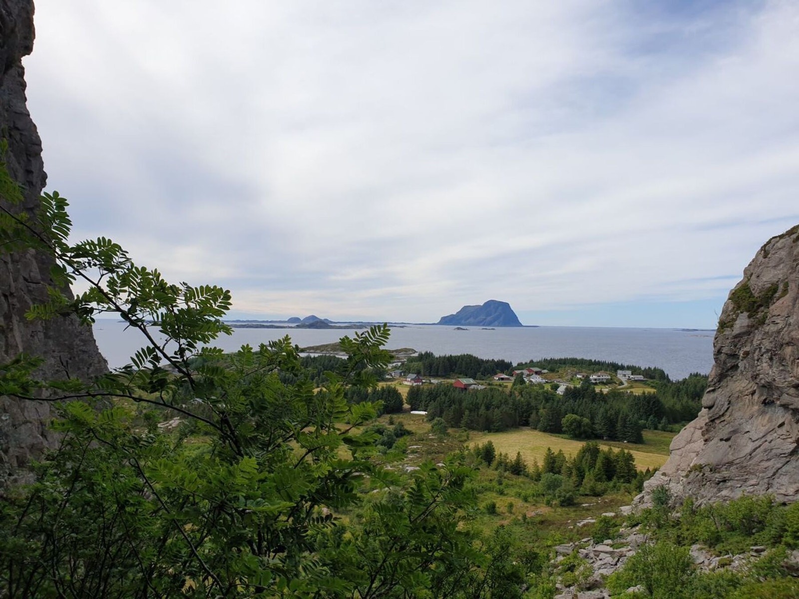 Utsikt fra Lammetunhola Galleribilde