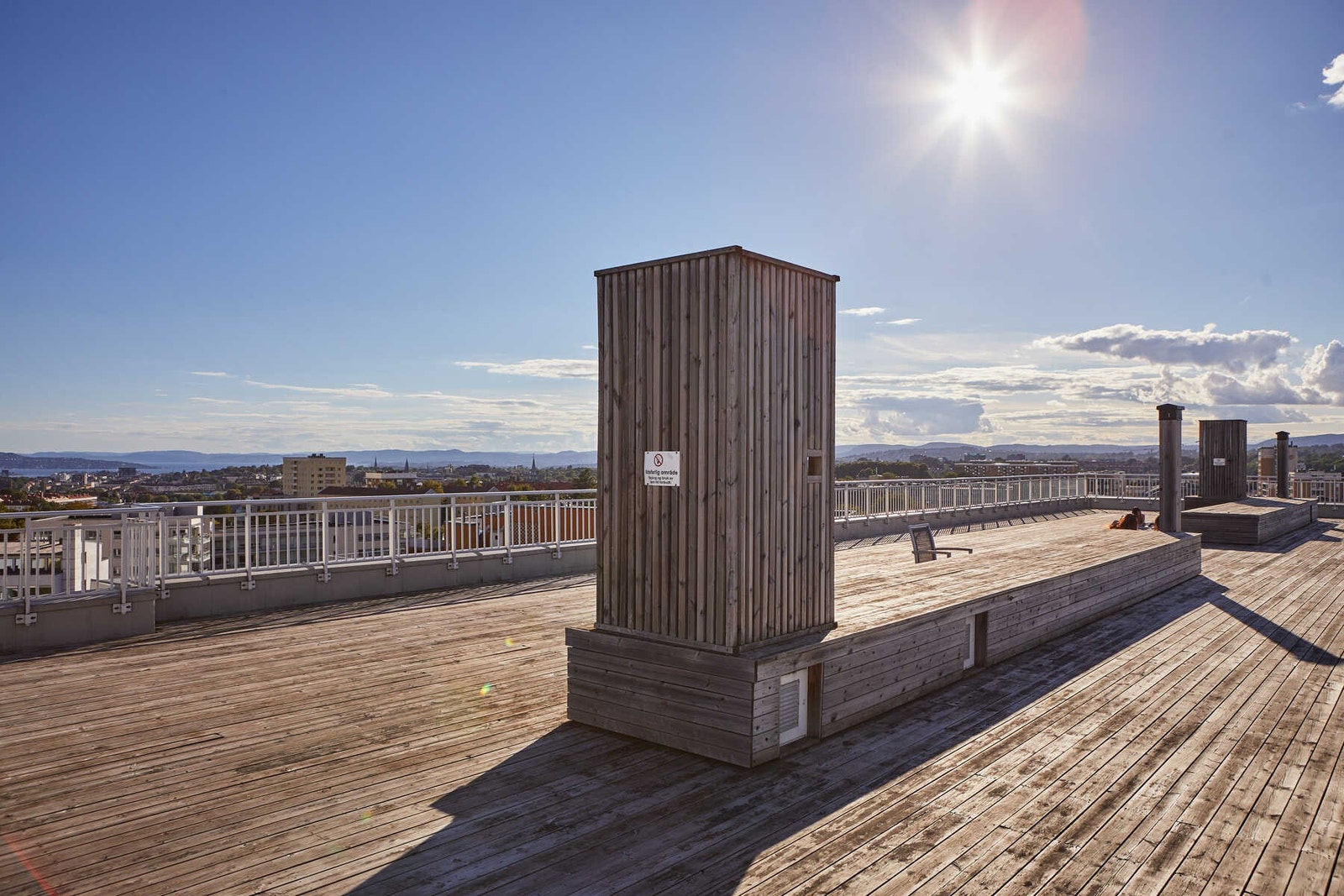 Sameiet har en fantastisk felles takterrasse med sol hele dagen og nydelig utsikt. Galleribilde