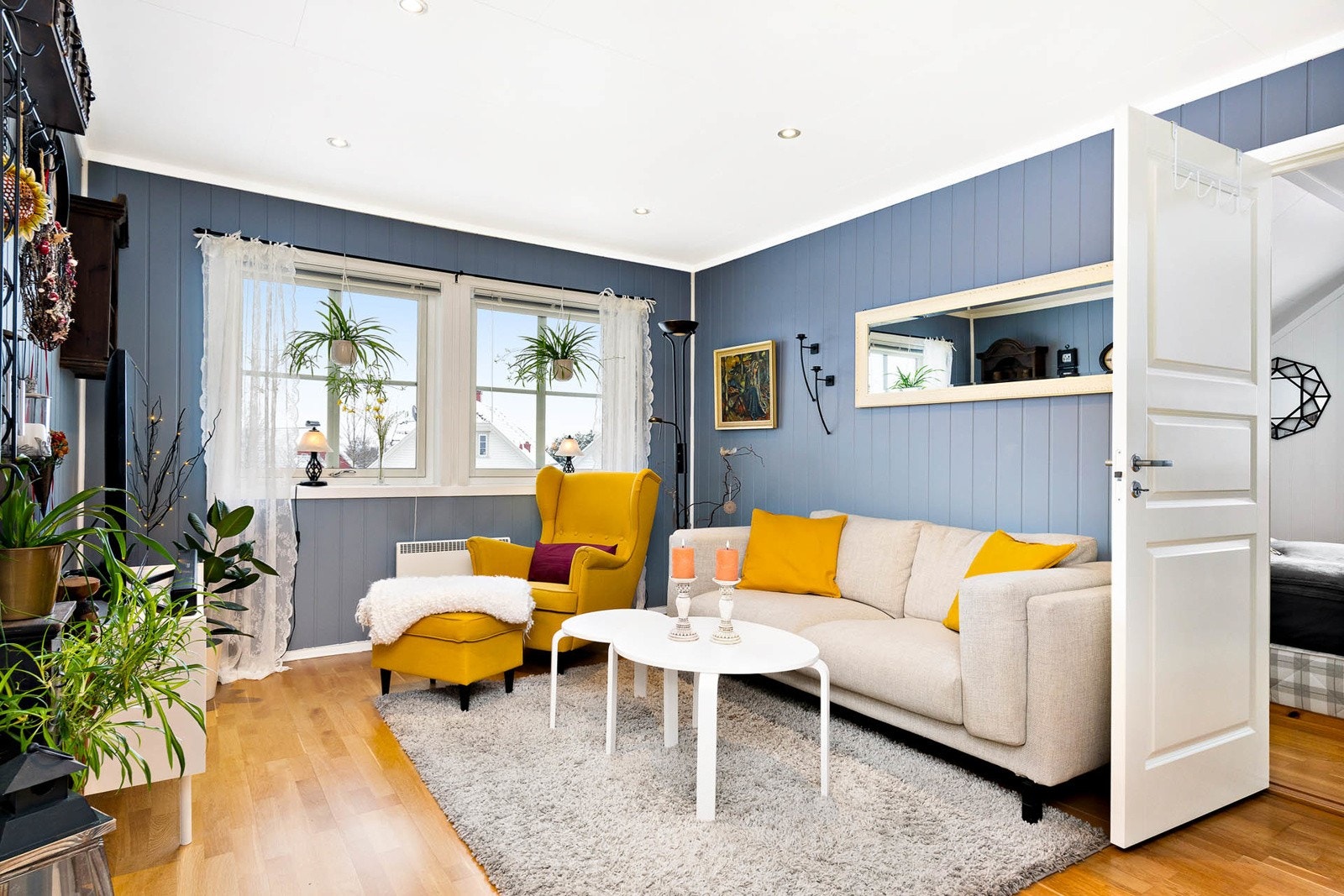 Loftstue Galleribilde