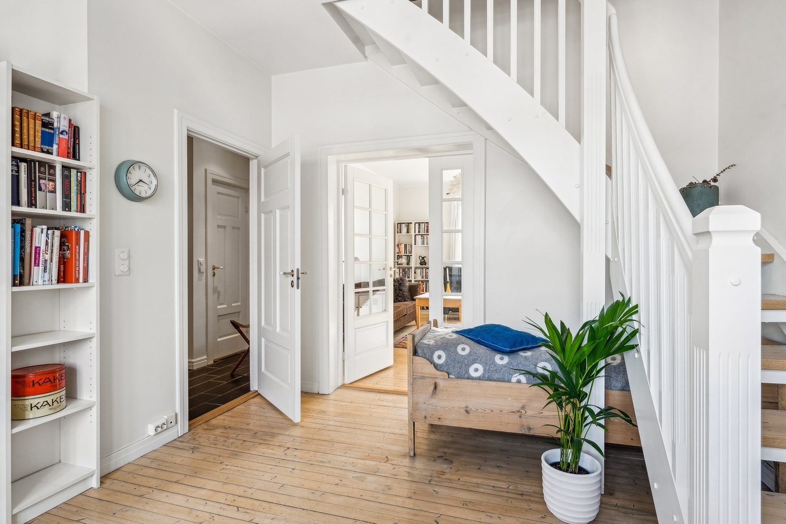 Boligen har en naturlig inndeling av flere sosiale soner. Galleribilde