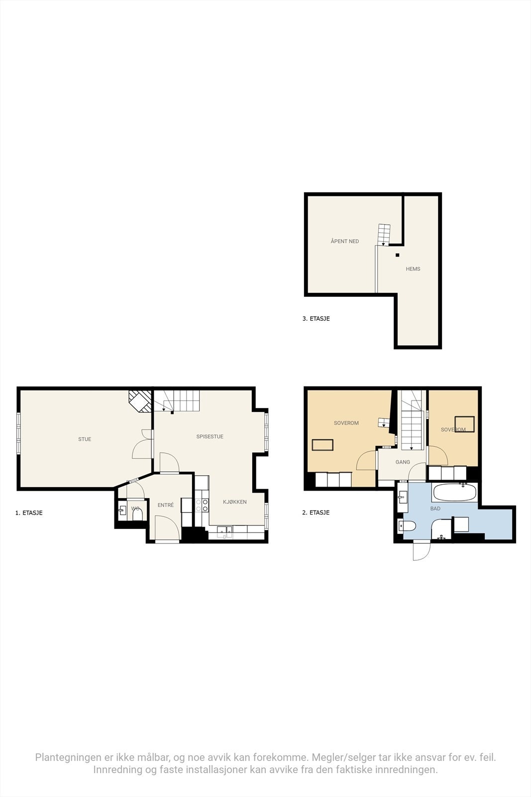 Plantegning. Galleribilde