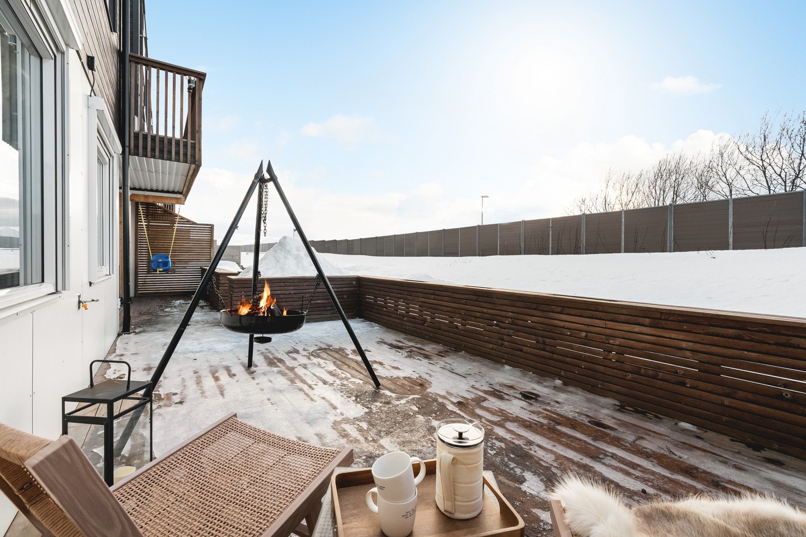 En lekker vestvendt 3-roms fra 2017 med etterspurt beliggenhet. Galleribilde