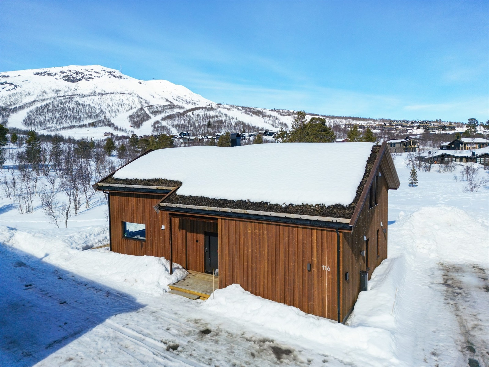 Nærheten til skisenteret. Galleribilde