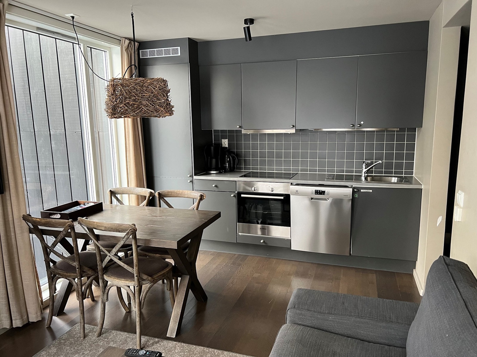 Leiligheten er komplett innredet for et godt og behagelig ferieliv. Galleribilde